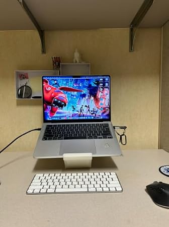 Suporte para Notebook Ergonómico | Impressão 3D Premium | Design Minimalista