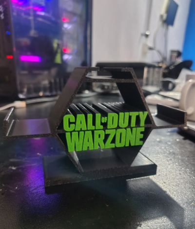 Suporte para Comandos Call of Duty: Warzone | Impressão 3D Premium