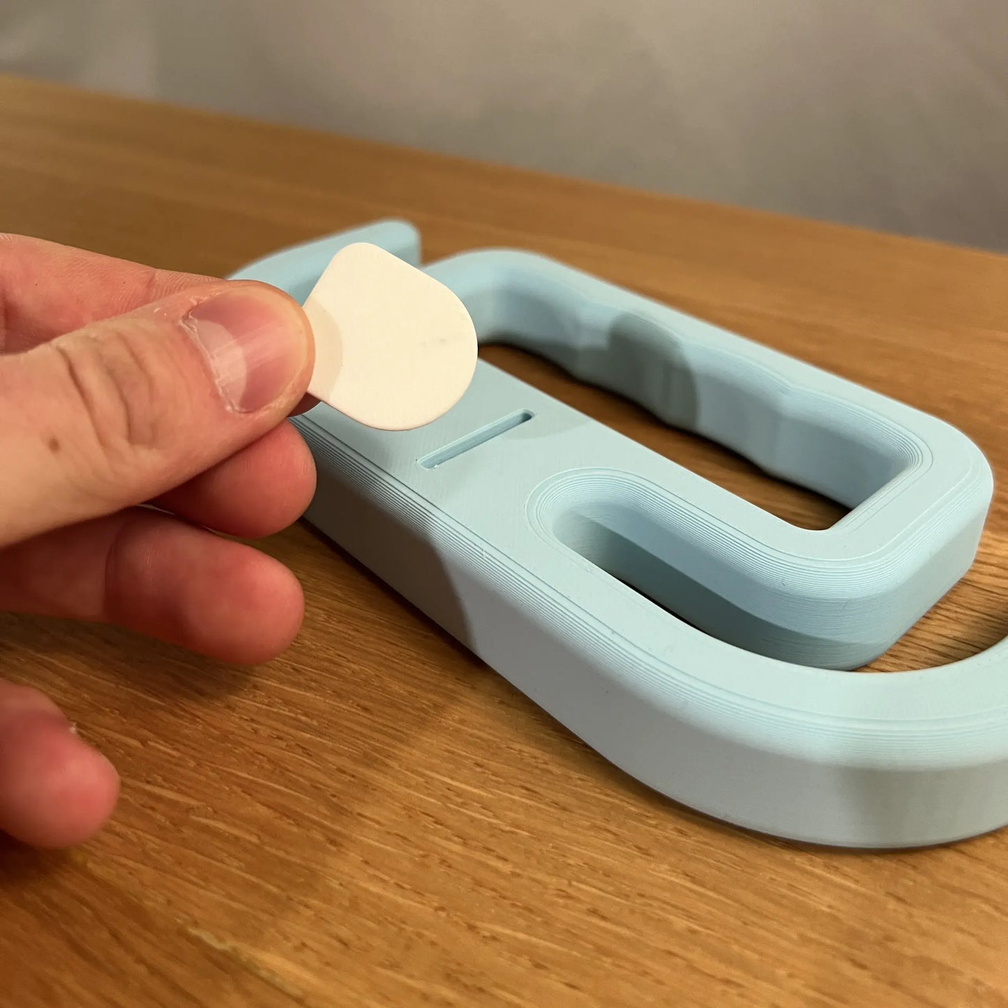 Porta Sacolas 3D + Ficha para Liberar Carrinho de Compras