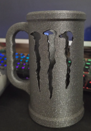 Caneca Monster 3D | Impressão 3D Premium