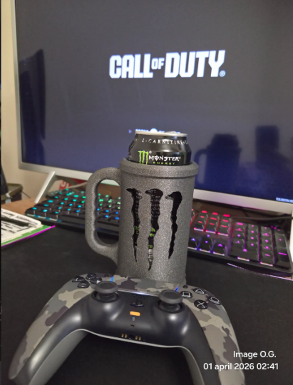 Caneca Monster 3D | Impressão 3D Premium