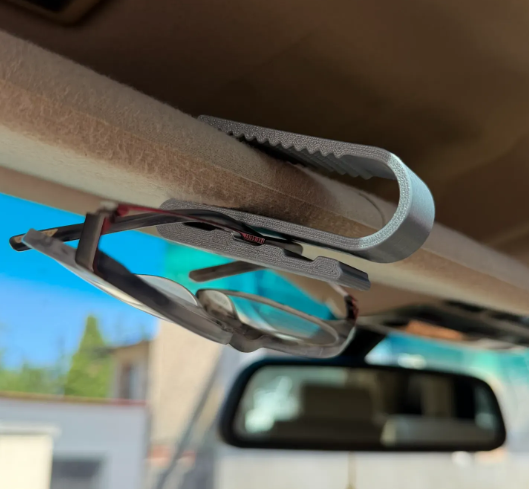 Suporte para Óculos de Sol para Carro | Impressão 3D Premium