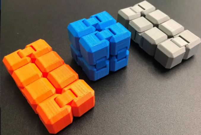 Cubo Infinito Anti-Stress | Impressão 3D Premium