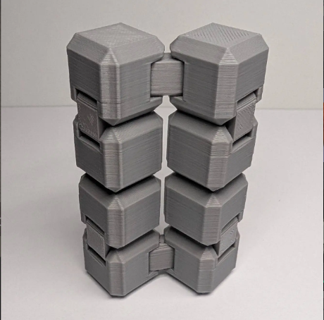 Cubo Infinito Anti-Stress | Impressão 3D Premium