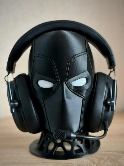 Suporte para Headset Deadpool Ou Homem de Ferro | Impressão 3D Premium