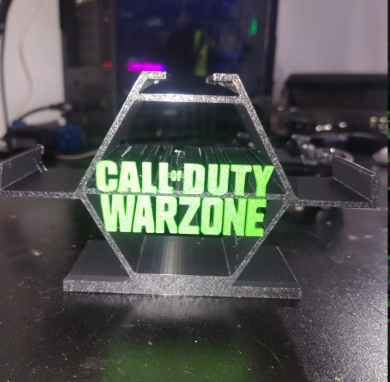 Suporte para Comandos Call of Duty: Warzone | Impressão 3D Premium