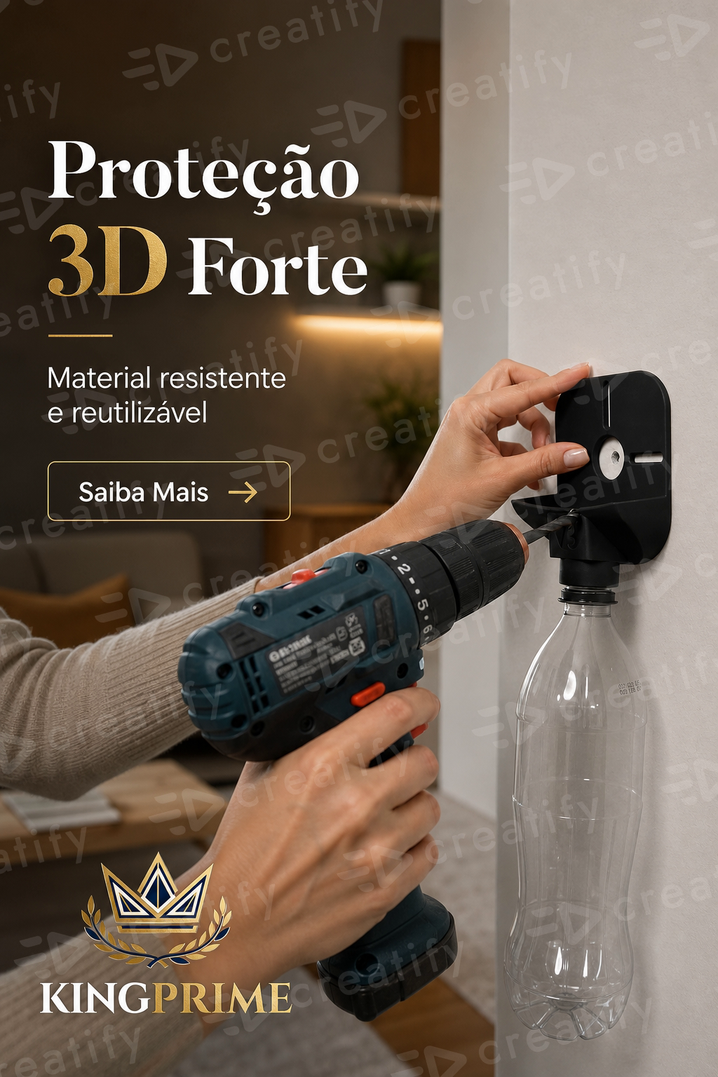 Protetor de Pó para Furadeira V3