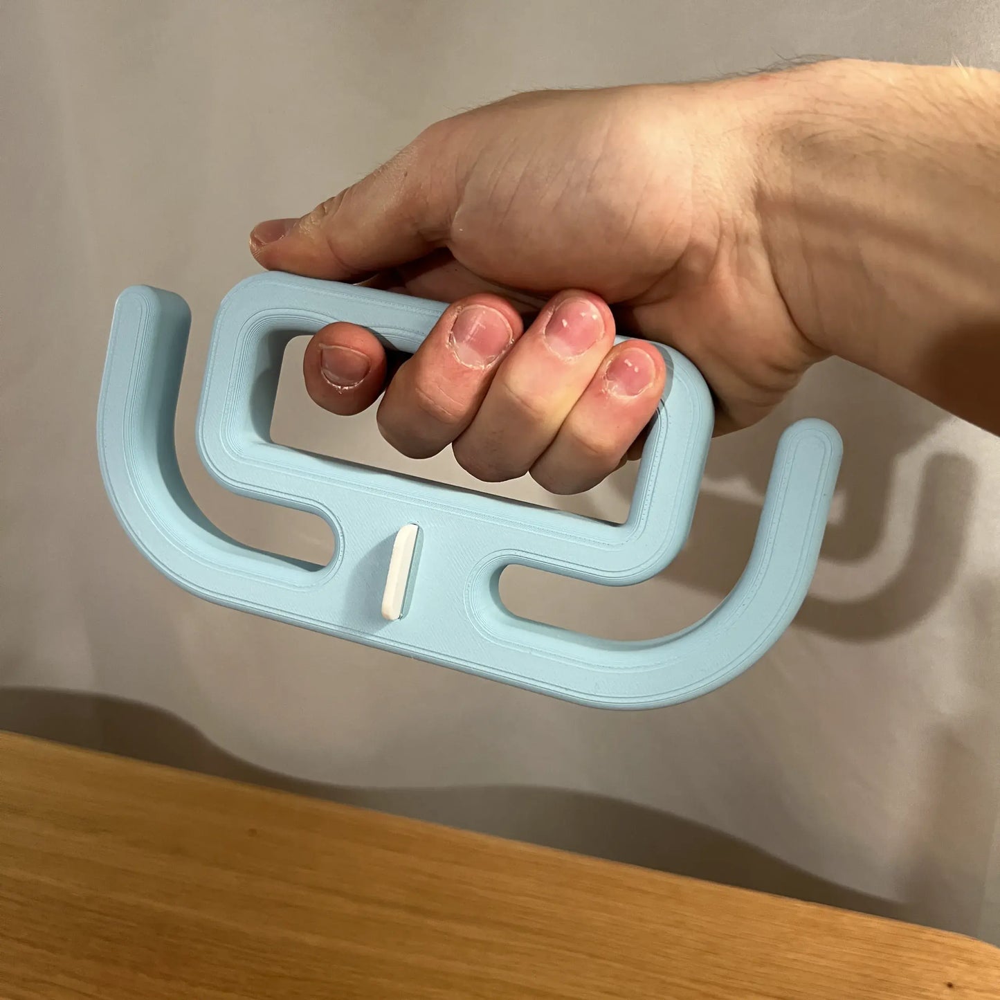 Porta Sacolas 3D + Ficha para Liberar Carrinho de Compras