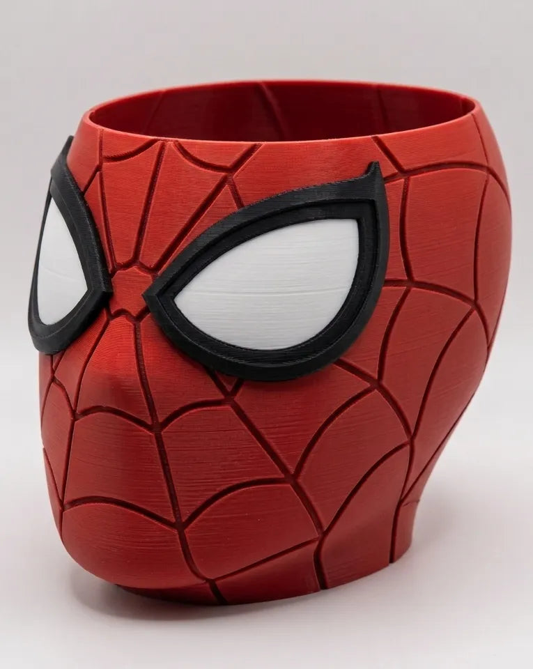 🍿 Pote de Pipoca Homem-Aranha 3D | O Presente Perfeito para Fãs da Marvel
